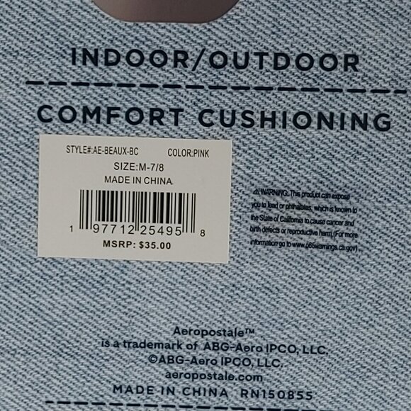 Pink Cozy Slippers with Bow - Women's Size Med. 7-8 NWT - Picture 10 of 15